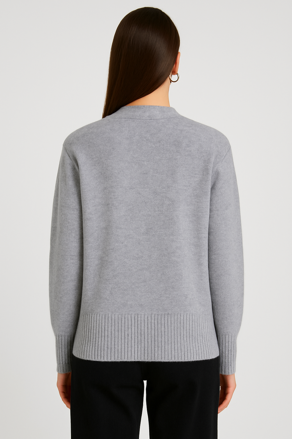 Aveline | Women's Heart-Button Knit Cardigan