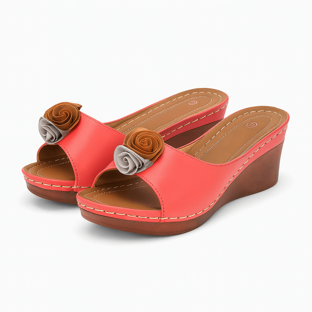 Nora | Comfortable Sandals with Wedge Heel