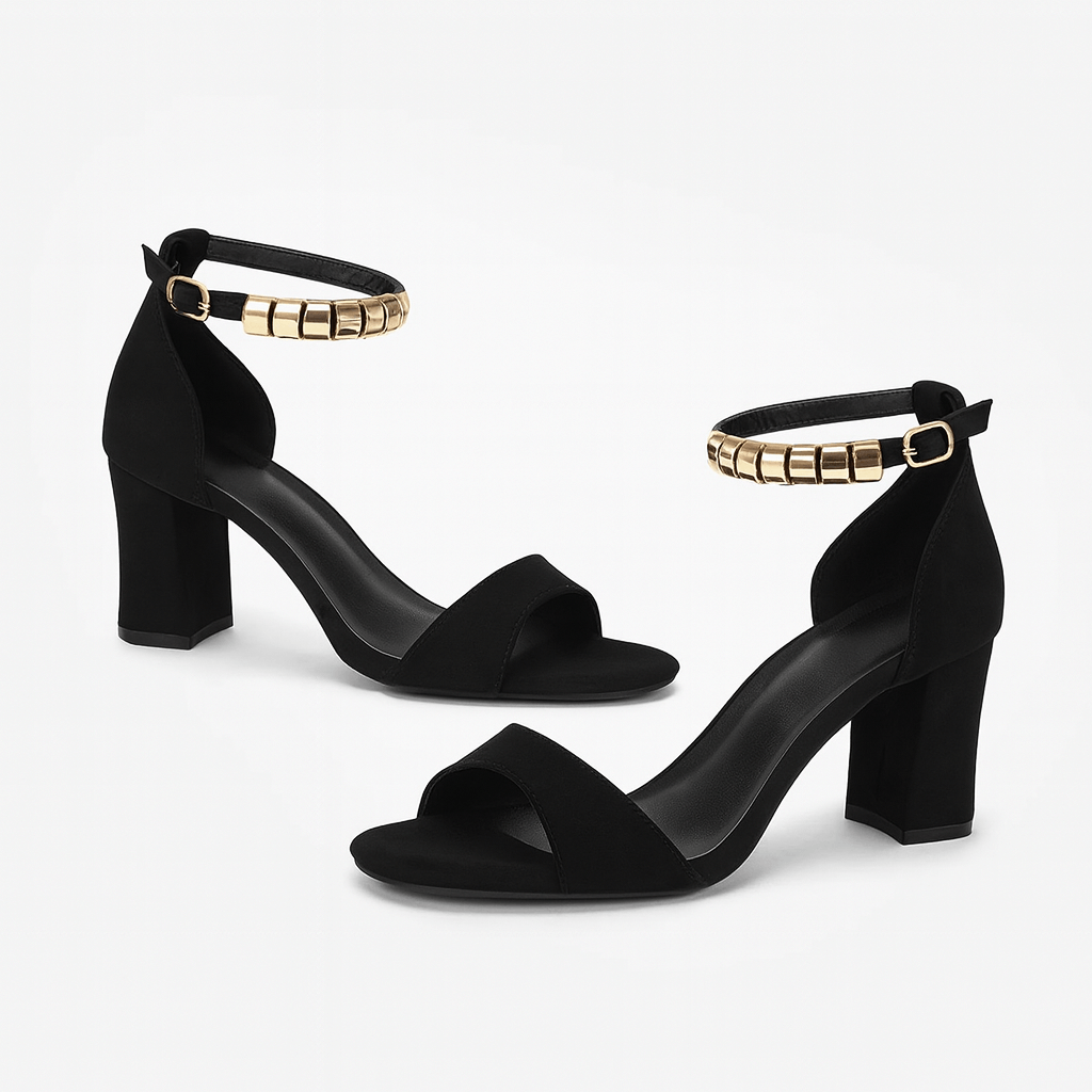 Sophia | Open-Toe Block Heel Sandals