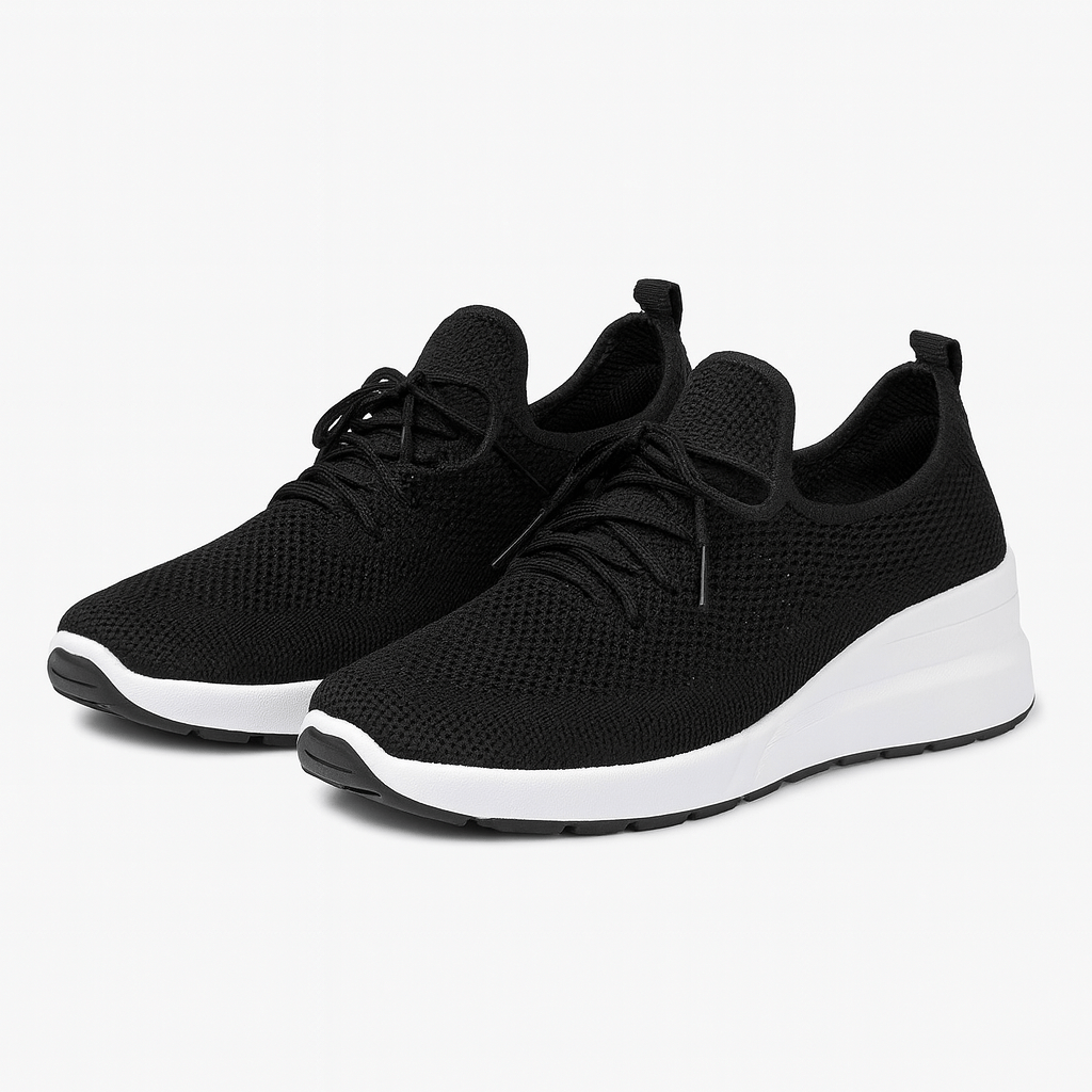 Elena | White Slip-On Sneakers