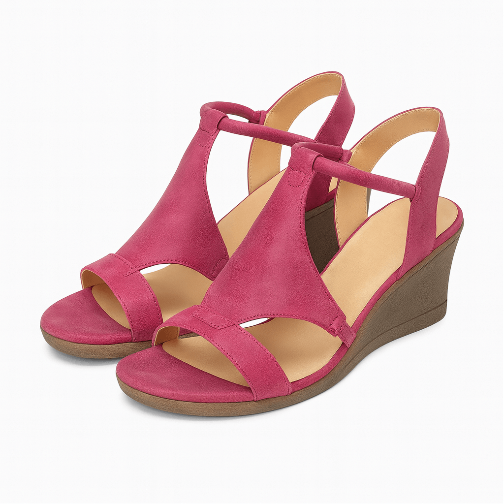 Sophia | Classic Wedge Sandals