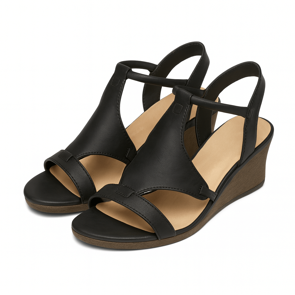 Sophia | Classic Wedge Sandals