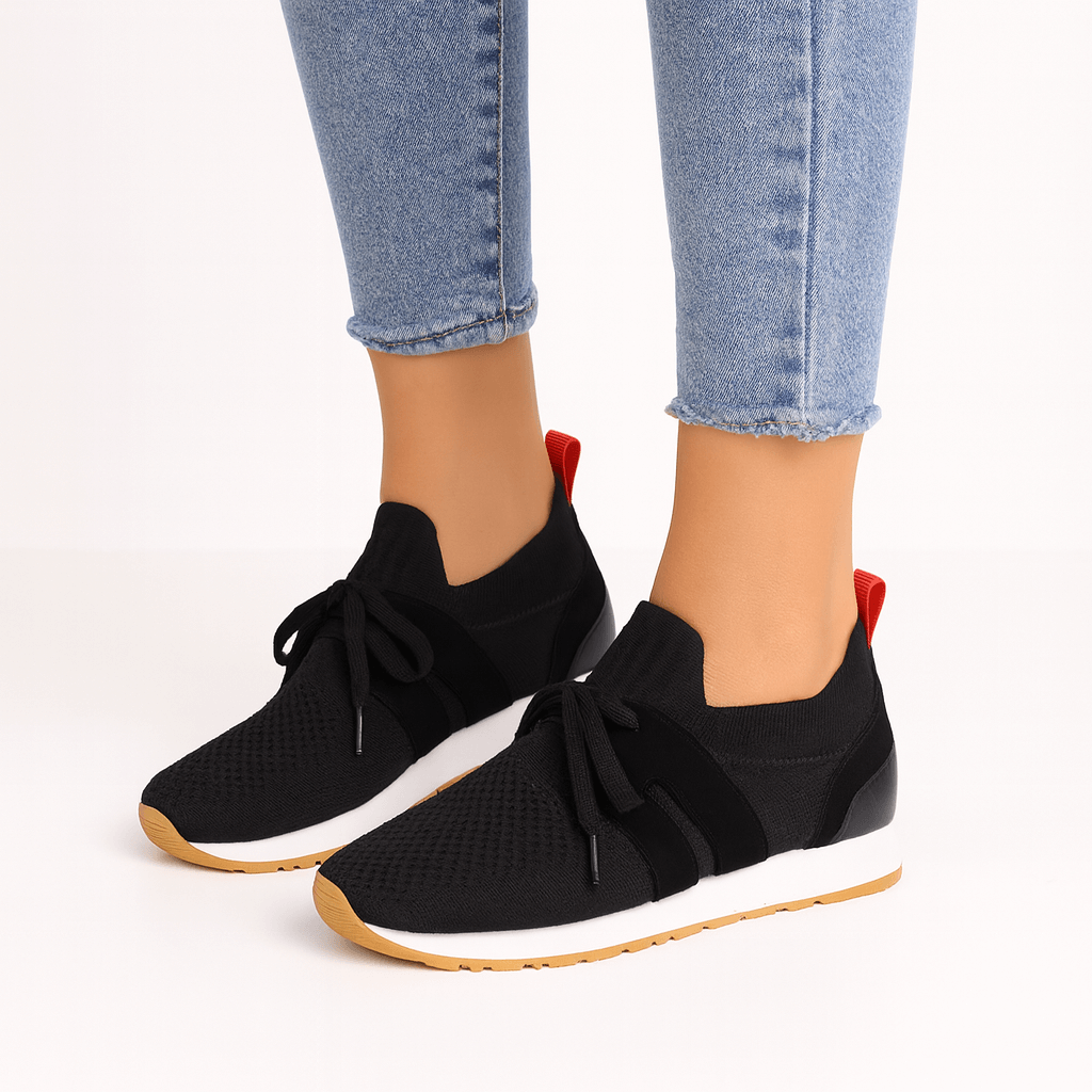 Lara | Lace-Up Flat Shoes