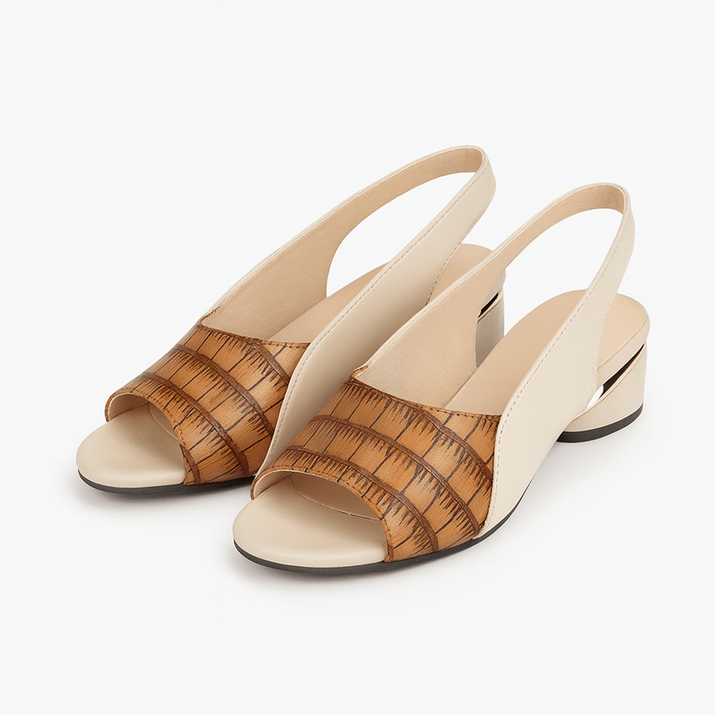 Celeste | Low Slingback Sandals