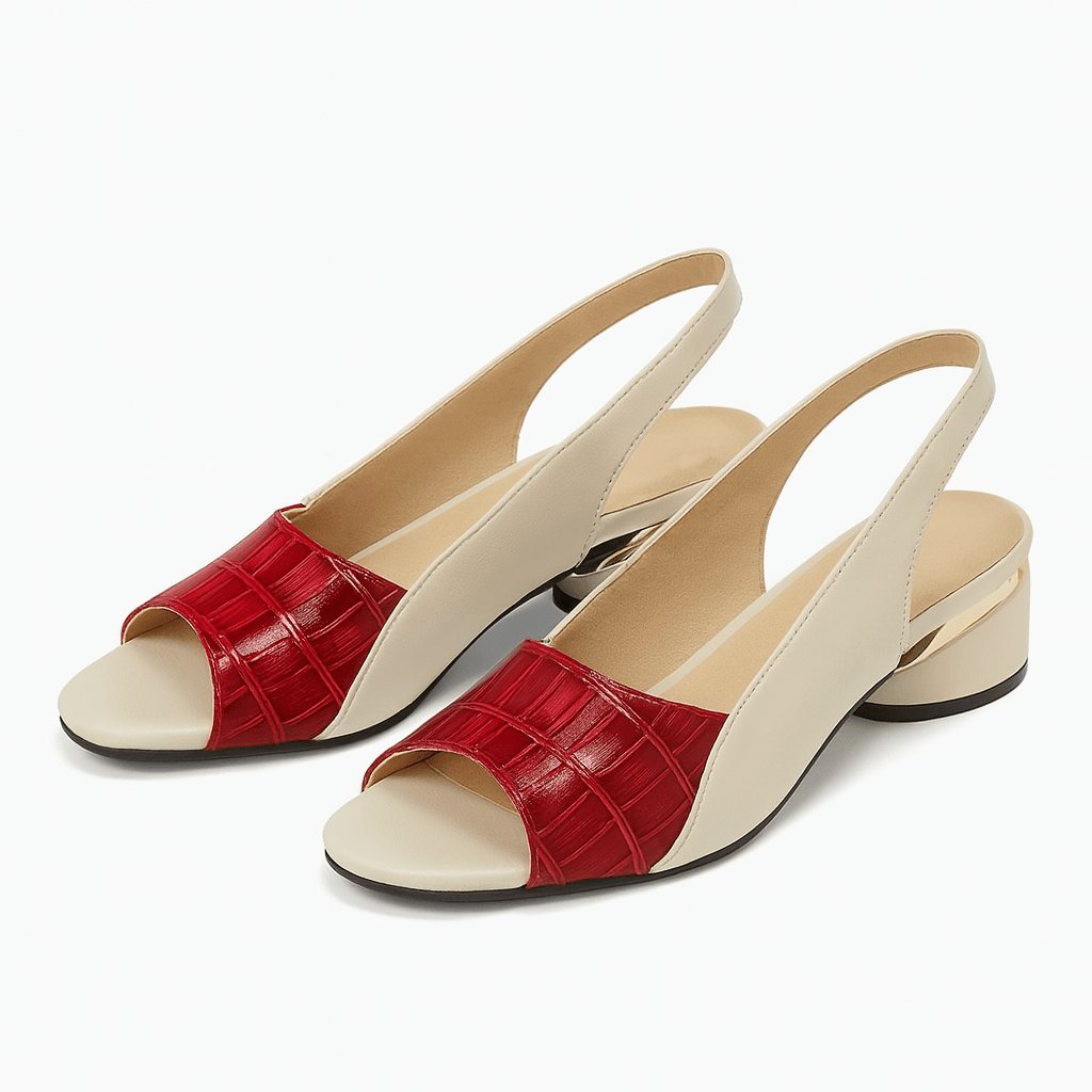 Celeste | Low Slingback Sandals