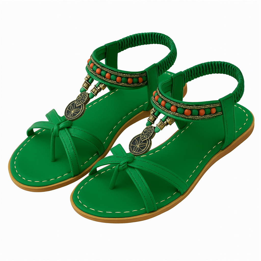 Mia | Beaded Summer Sandals
