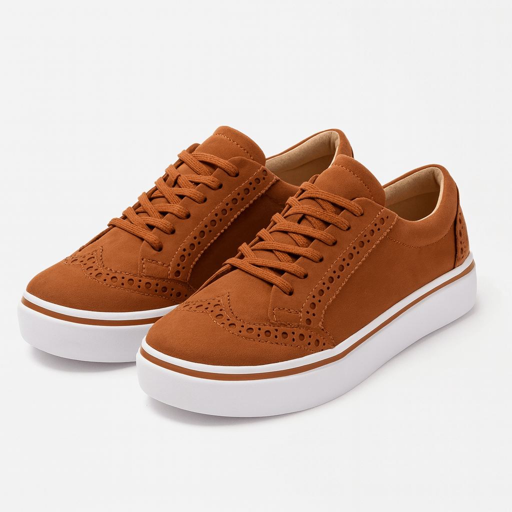 Nerise – Lace-Up Platform Casual Sneakers