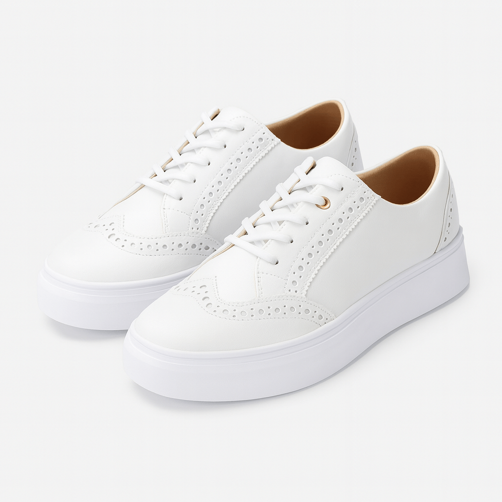 Nerise – Lace-Up Platform Casual Sneakers