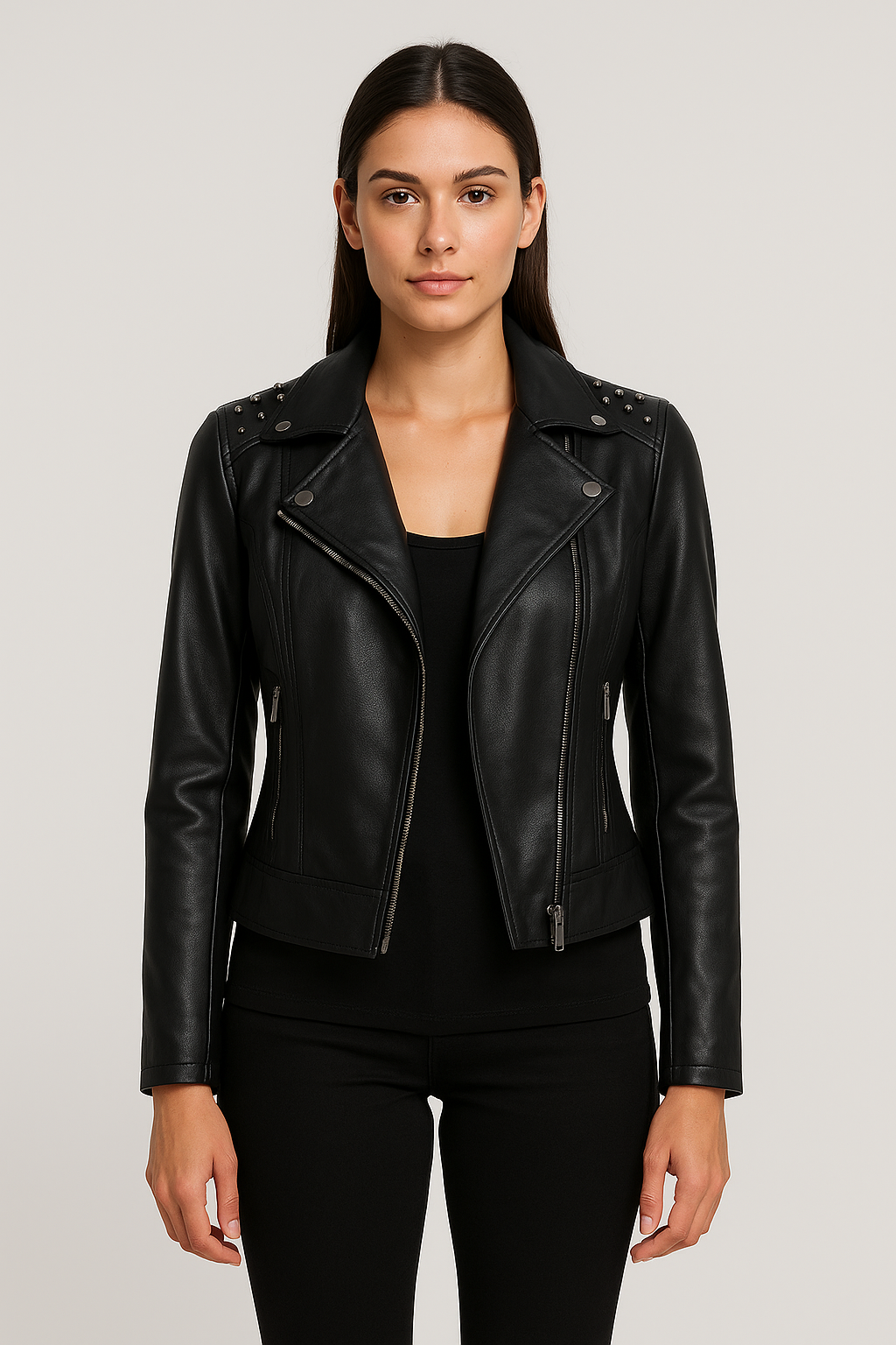 Calla | Leather Jacket for Women