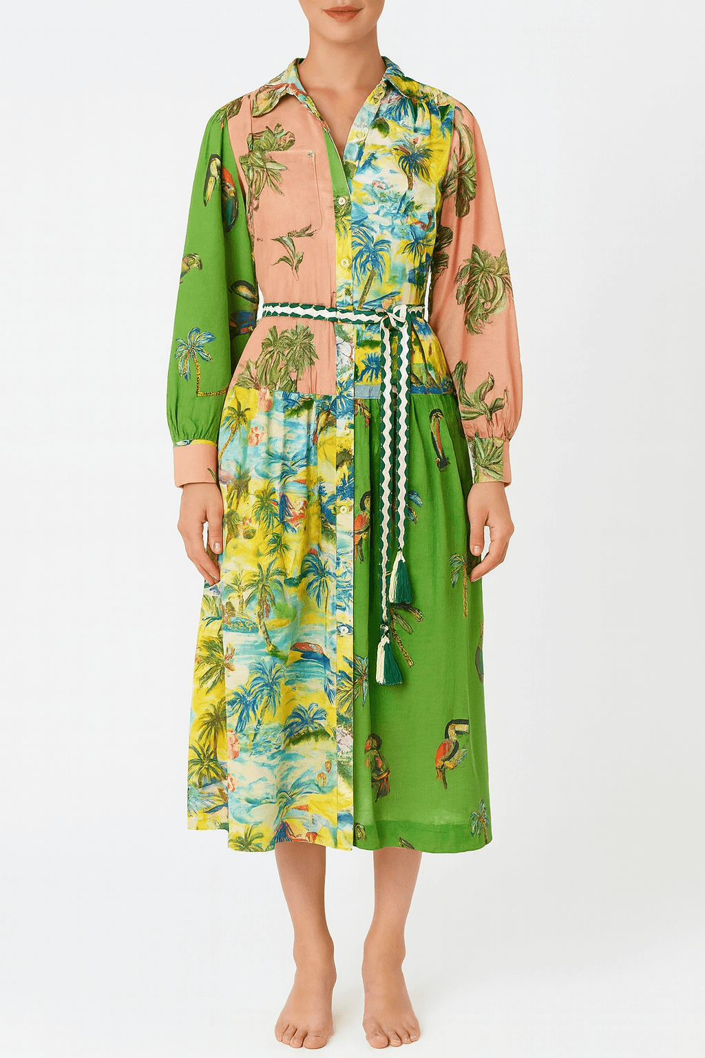 Clara | Vintage Patchwork Dress