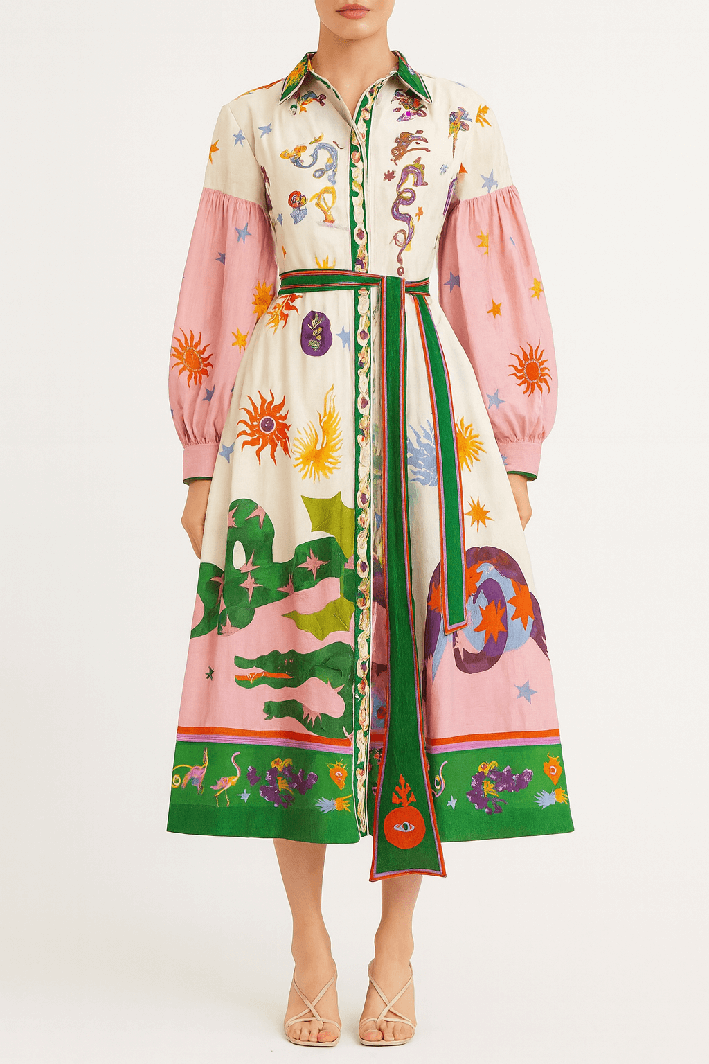 Clara | Vintage Patchwork Dress