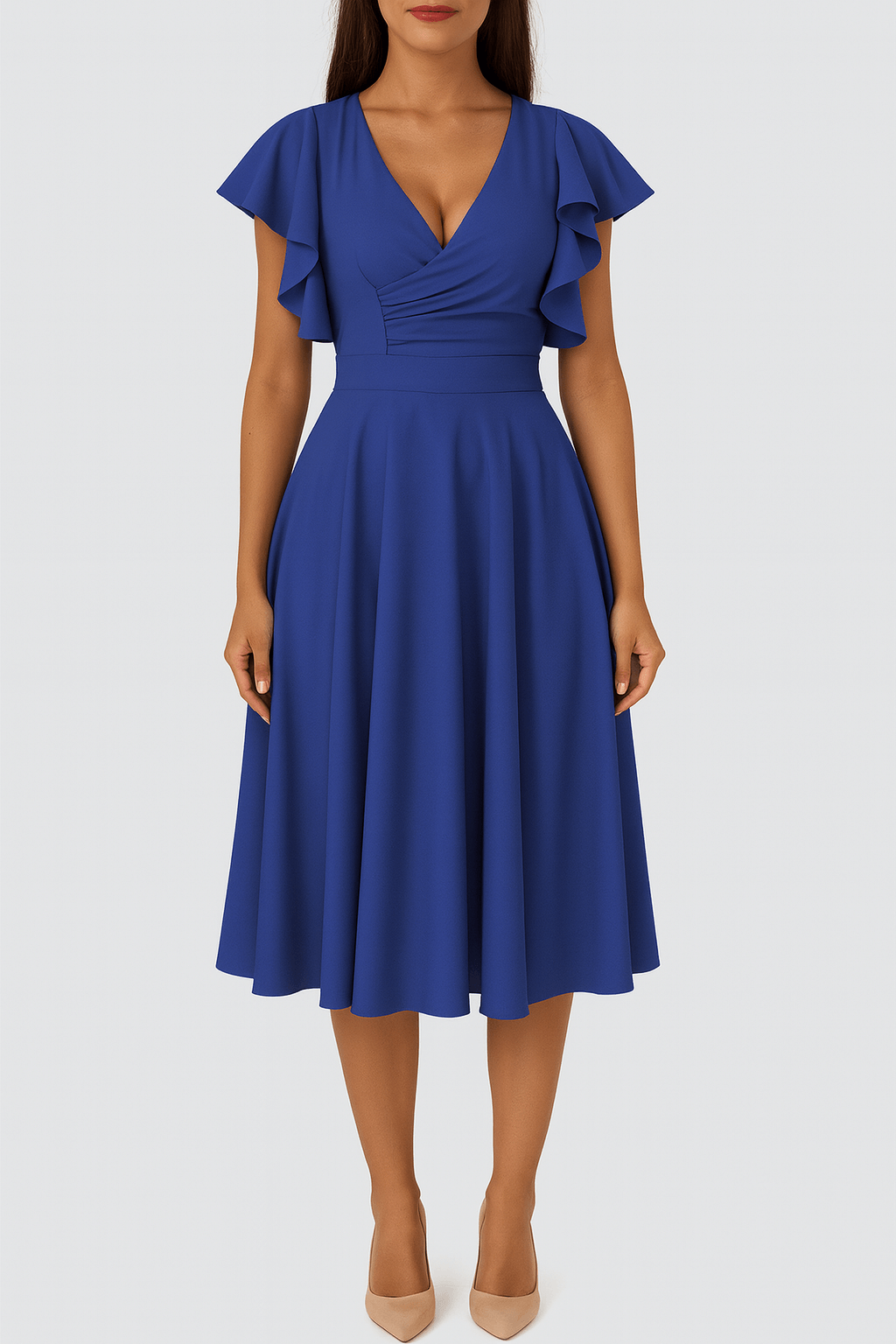 Hallie | Elegant Midi Dress