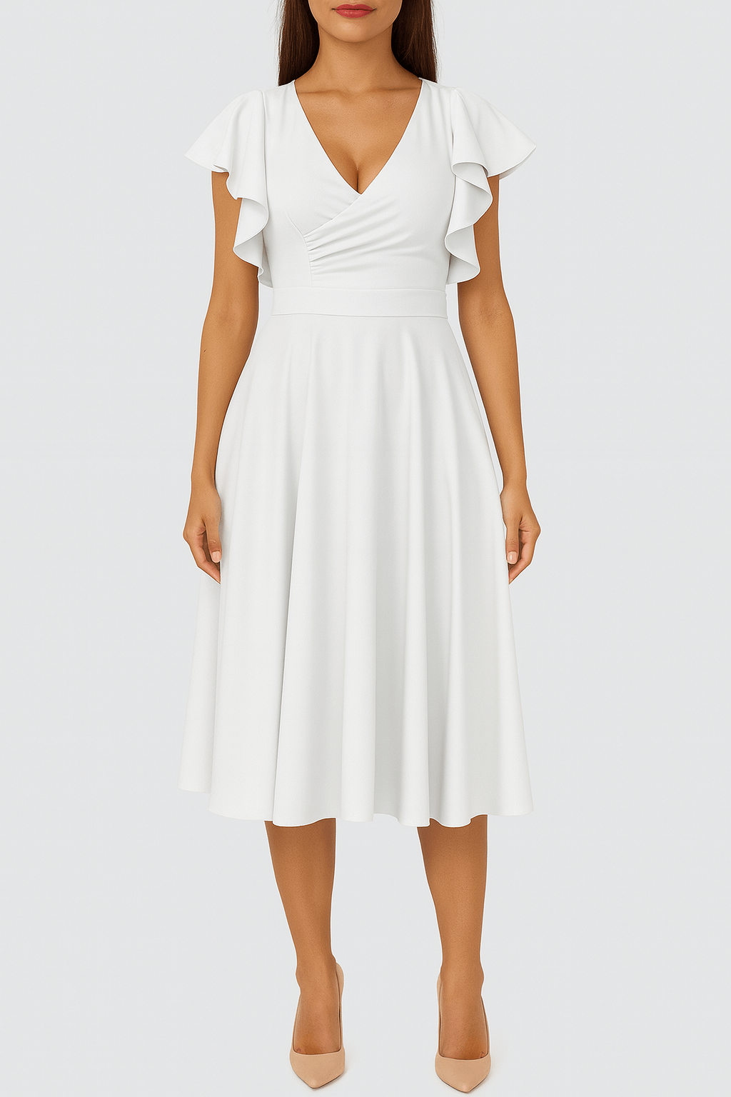 Hallie | Elegant Midi Dress