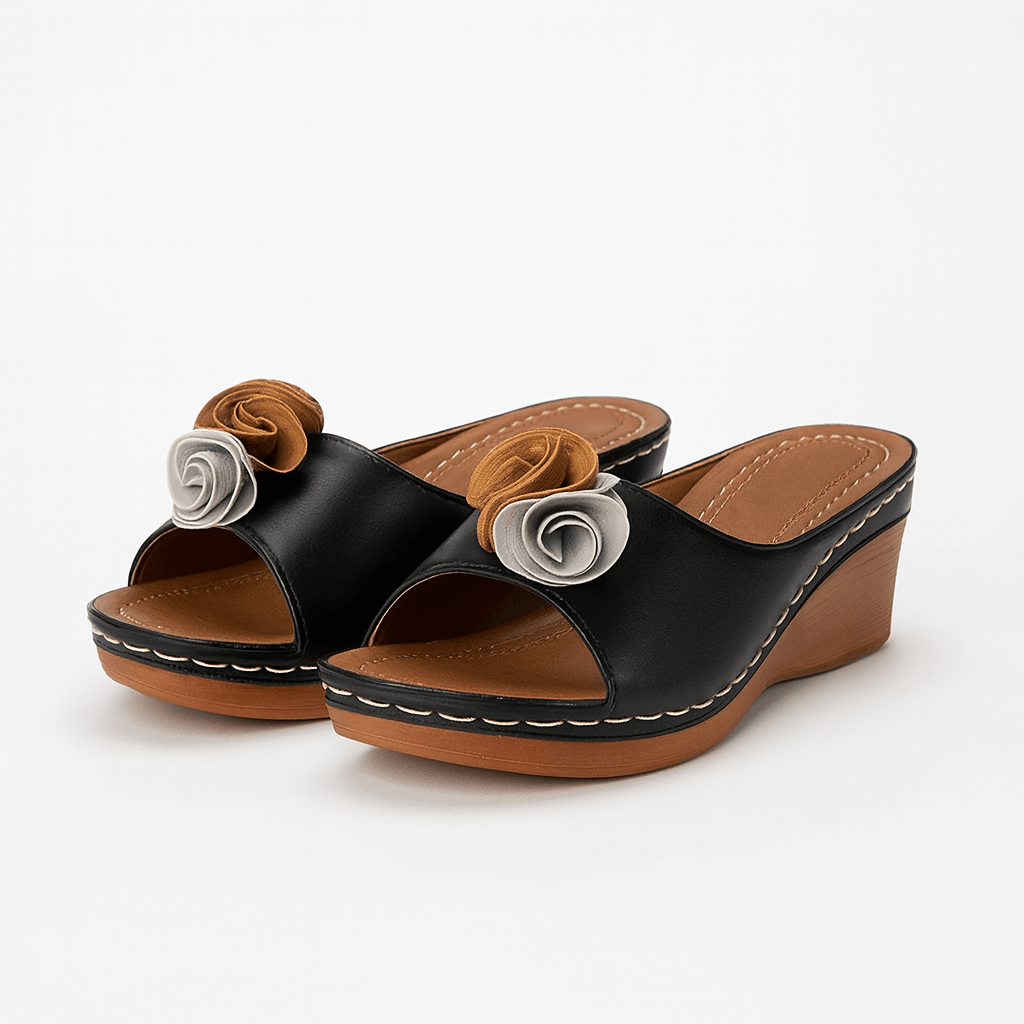 Nora | Comfortable Sandals with Wedge Heel