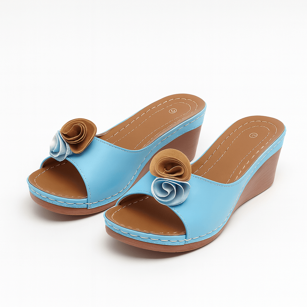Nora | Comfortable Sandals with Wedge Heel