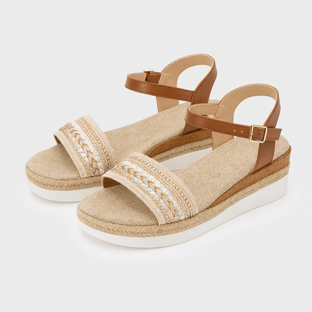 Maya | Stylish Boho Wedge Sandals