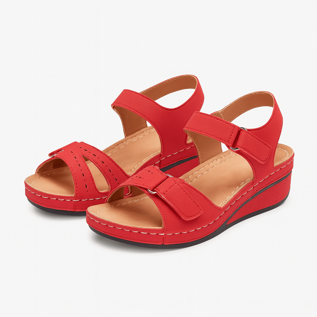 Serena | Platform Buckle Sandals