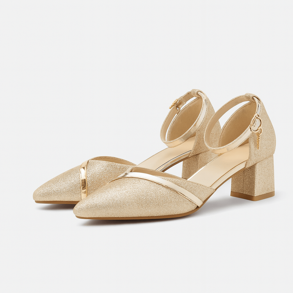 Camila | Block Heel Ankle Strap Sandals