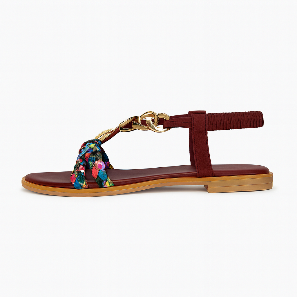 Marielle | Slingback Sandals with Pearl Detailing