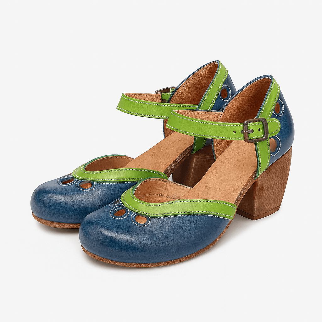 Elena | Elegant Vintage Closed-Toe Shoes