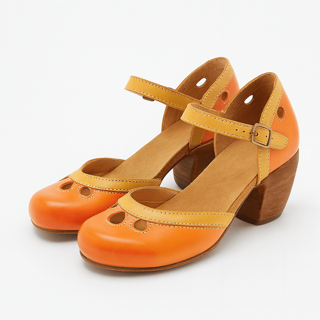 Elena | Elegant Vintage Closed-Toe Shoes