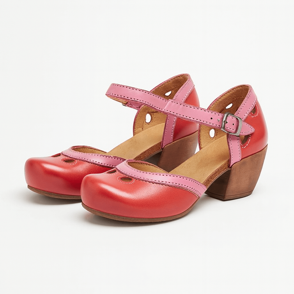 Elena | Elegant Vintage Closed-Toe Shoes