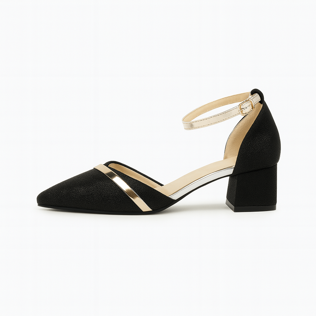 Camila | Block Heel Ankle Strap Sandals