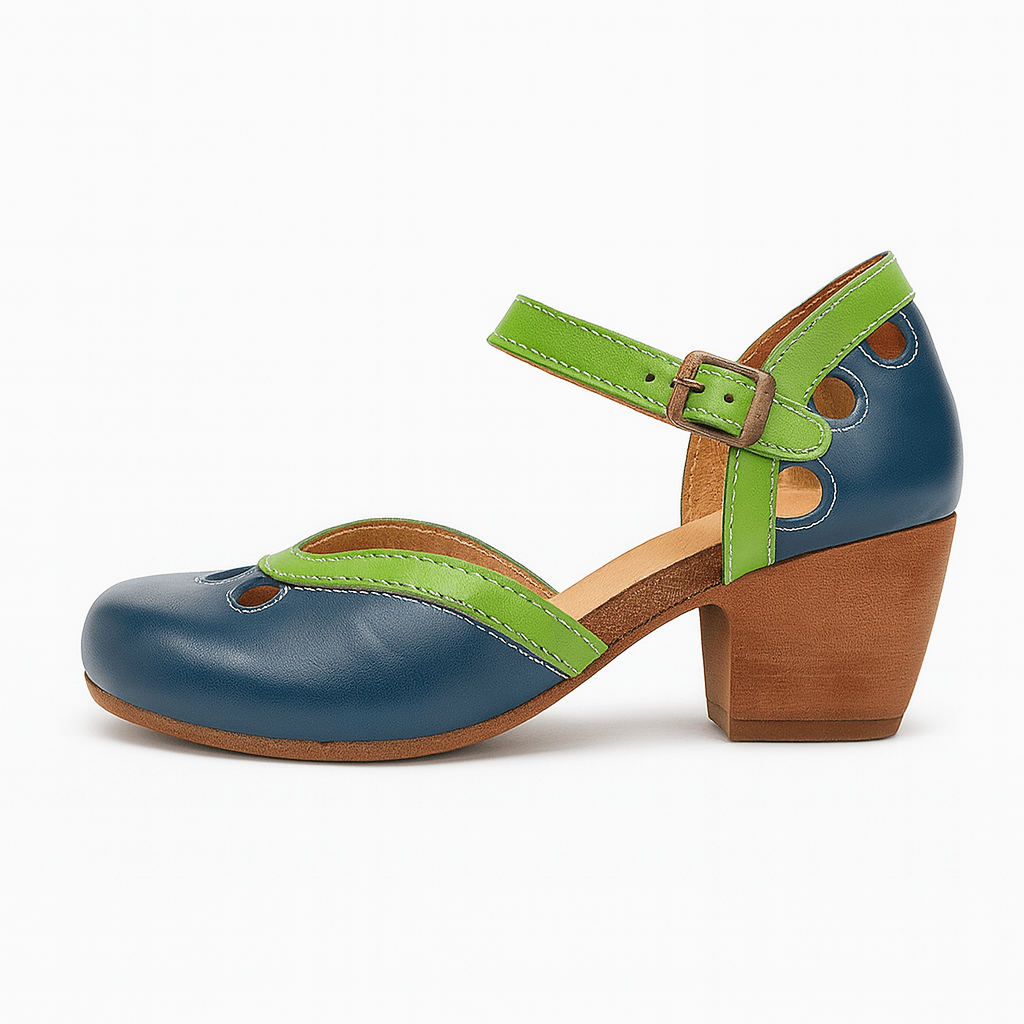 Elena | Elegant Vintage Closed-Toe Shoes