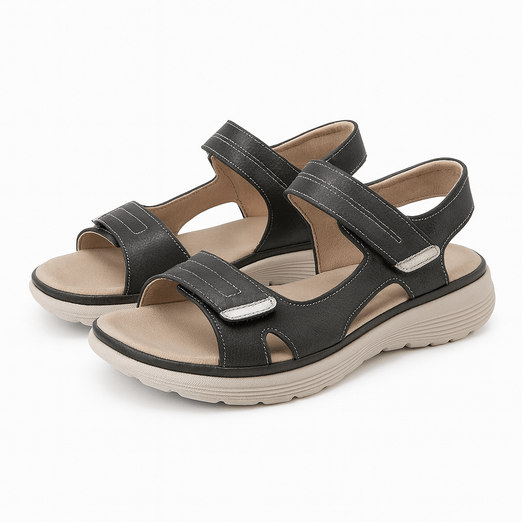 Isla | Open-Toe Slip-On Sandals