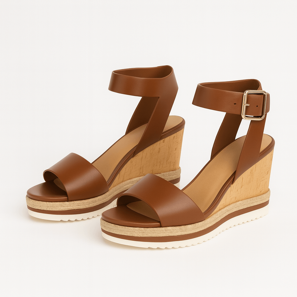 Alina | Adjustable Wedge Sandals