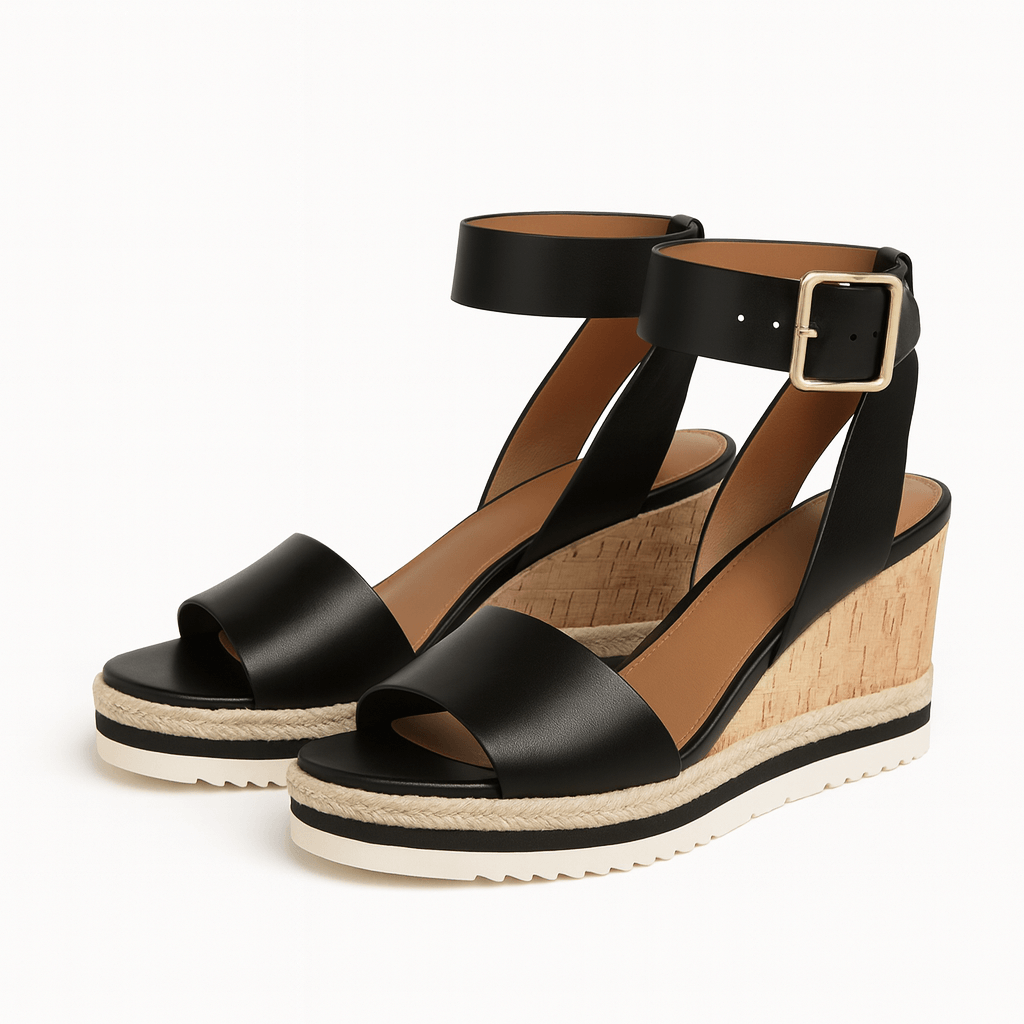 Alina | Adjustable Wedge Sandals