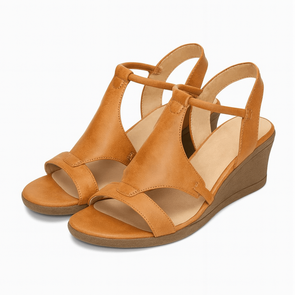 Sophia | Classic Wedge Sandals