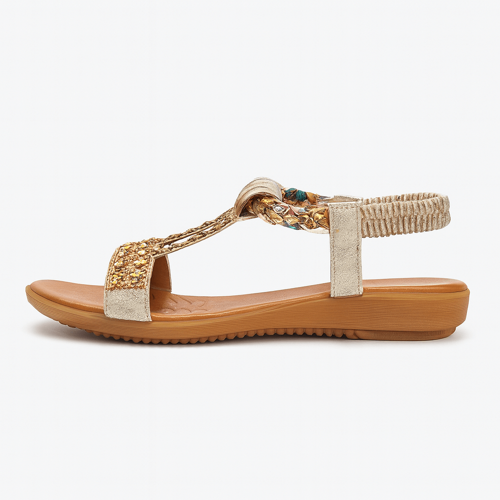 Elise | Crystal Embellished Sandals