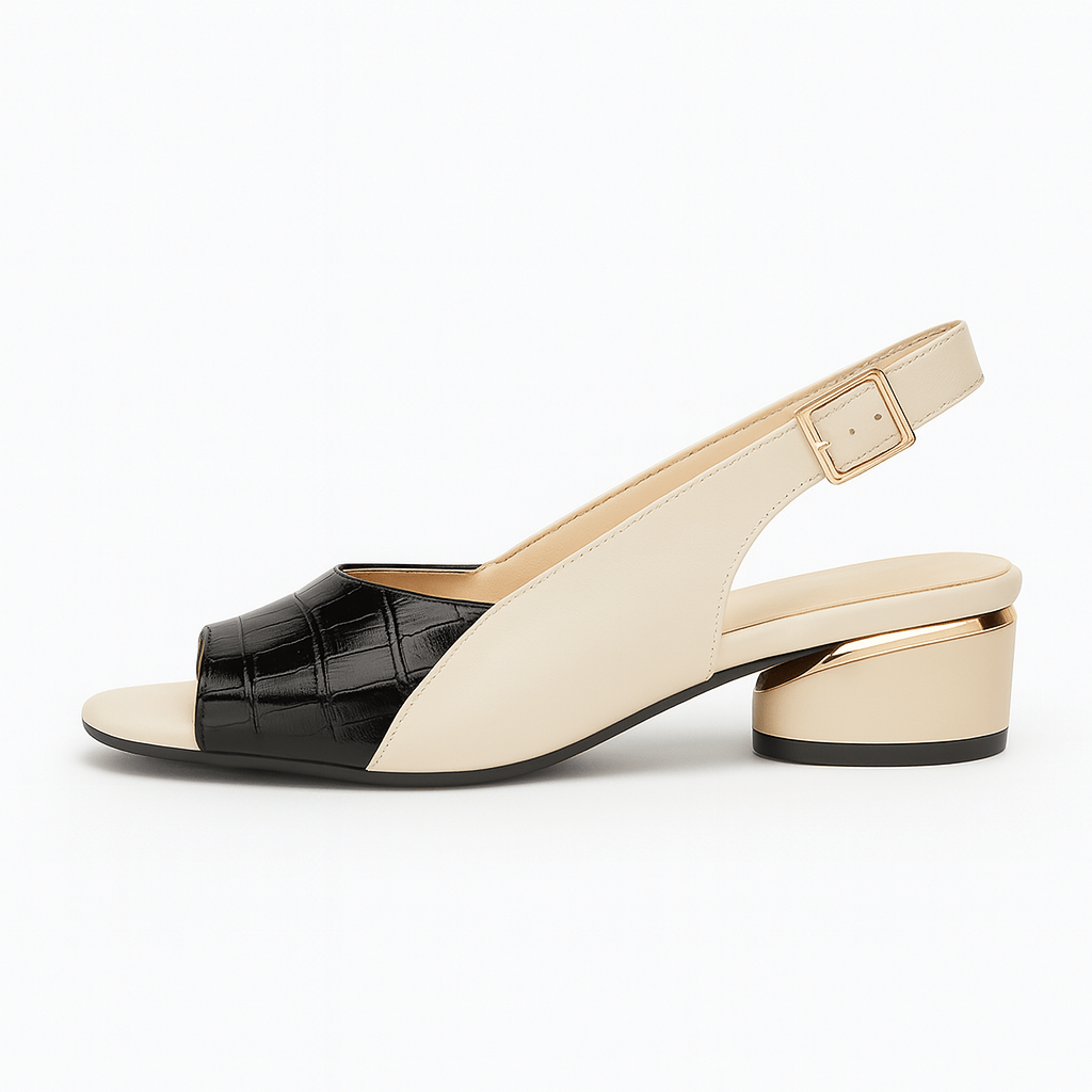Celeste | Low Slingback Sandals