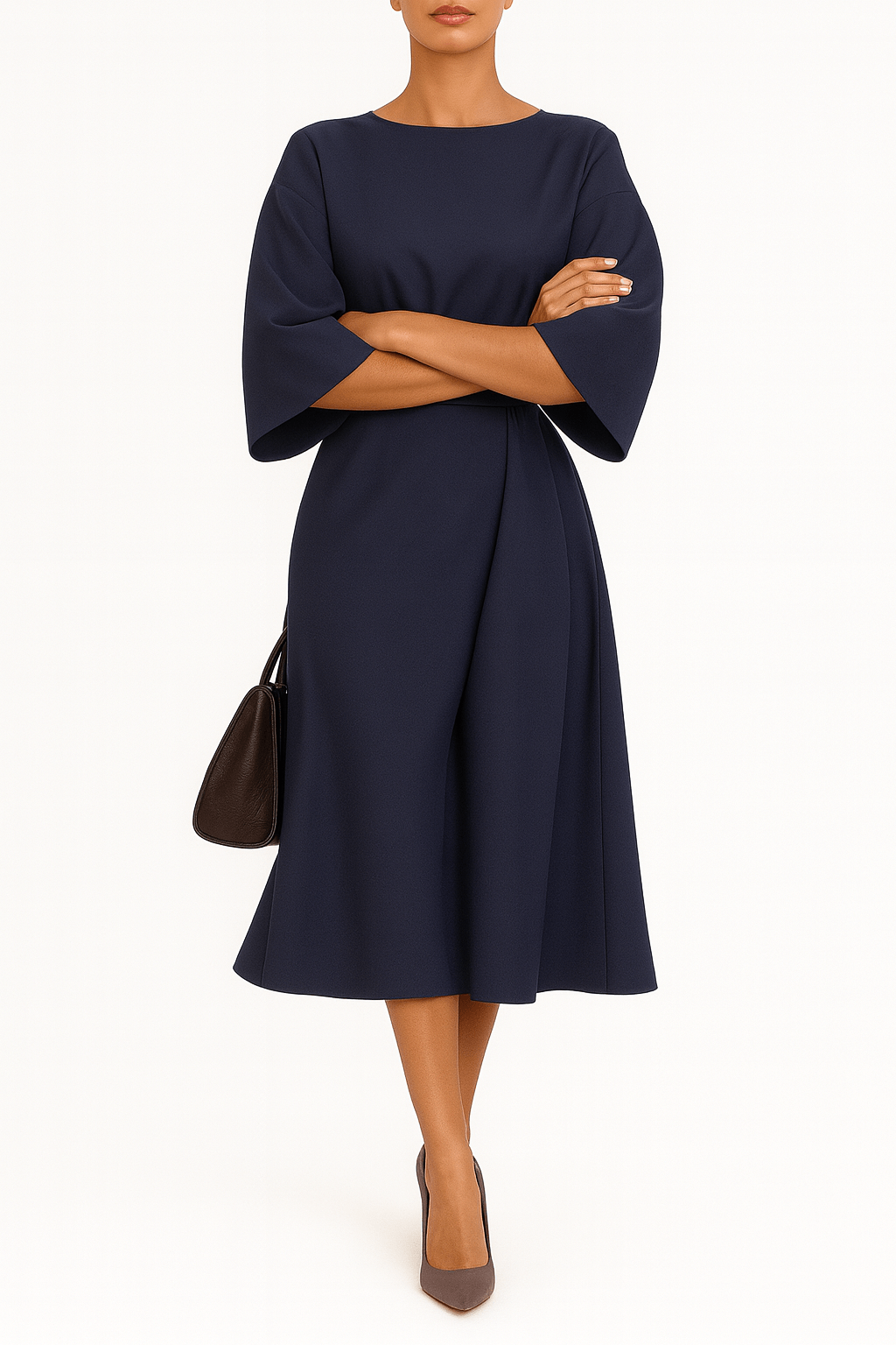 Clara | Balloon Sleeve Dress