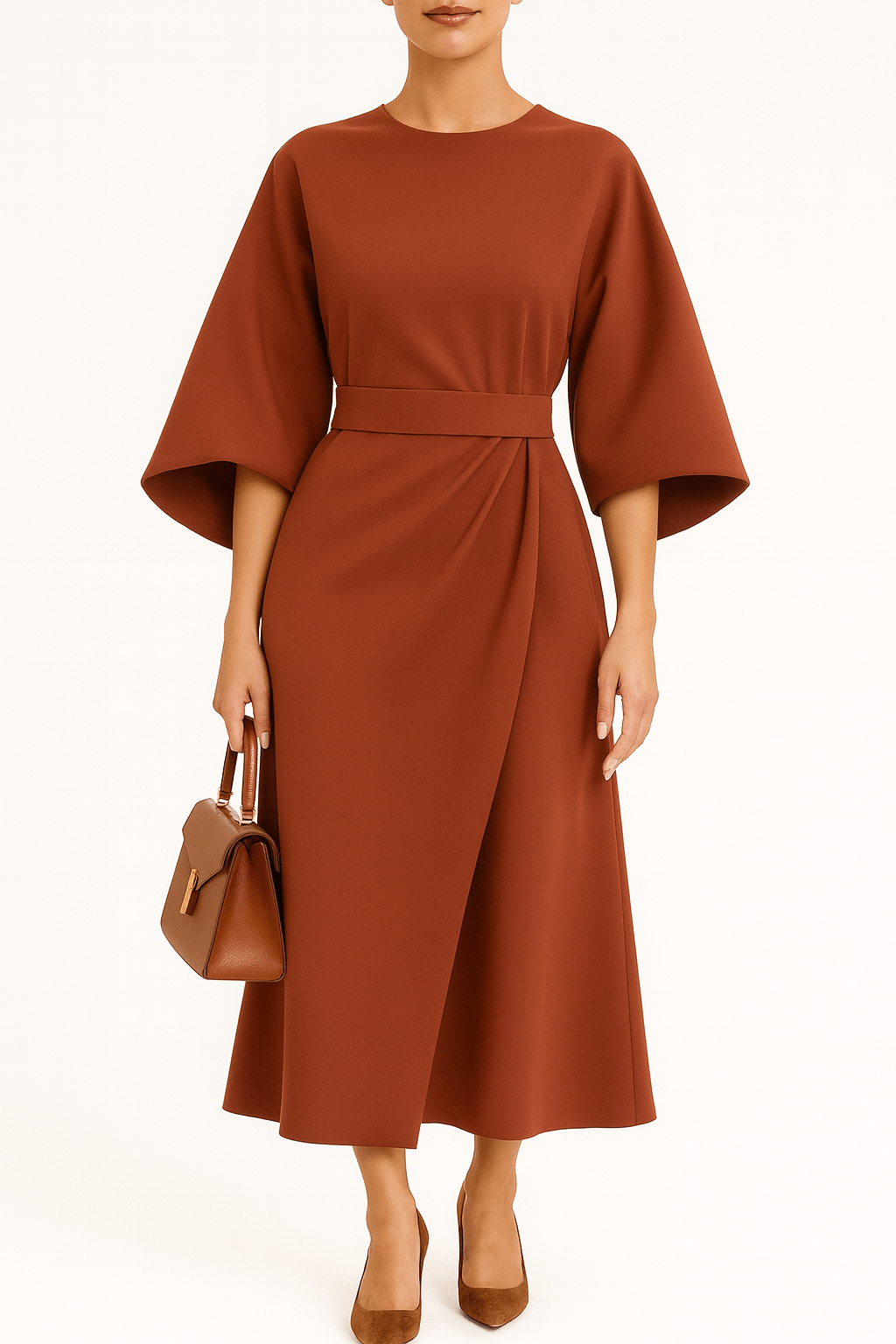 Clara | Balloon Sleeve Dress