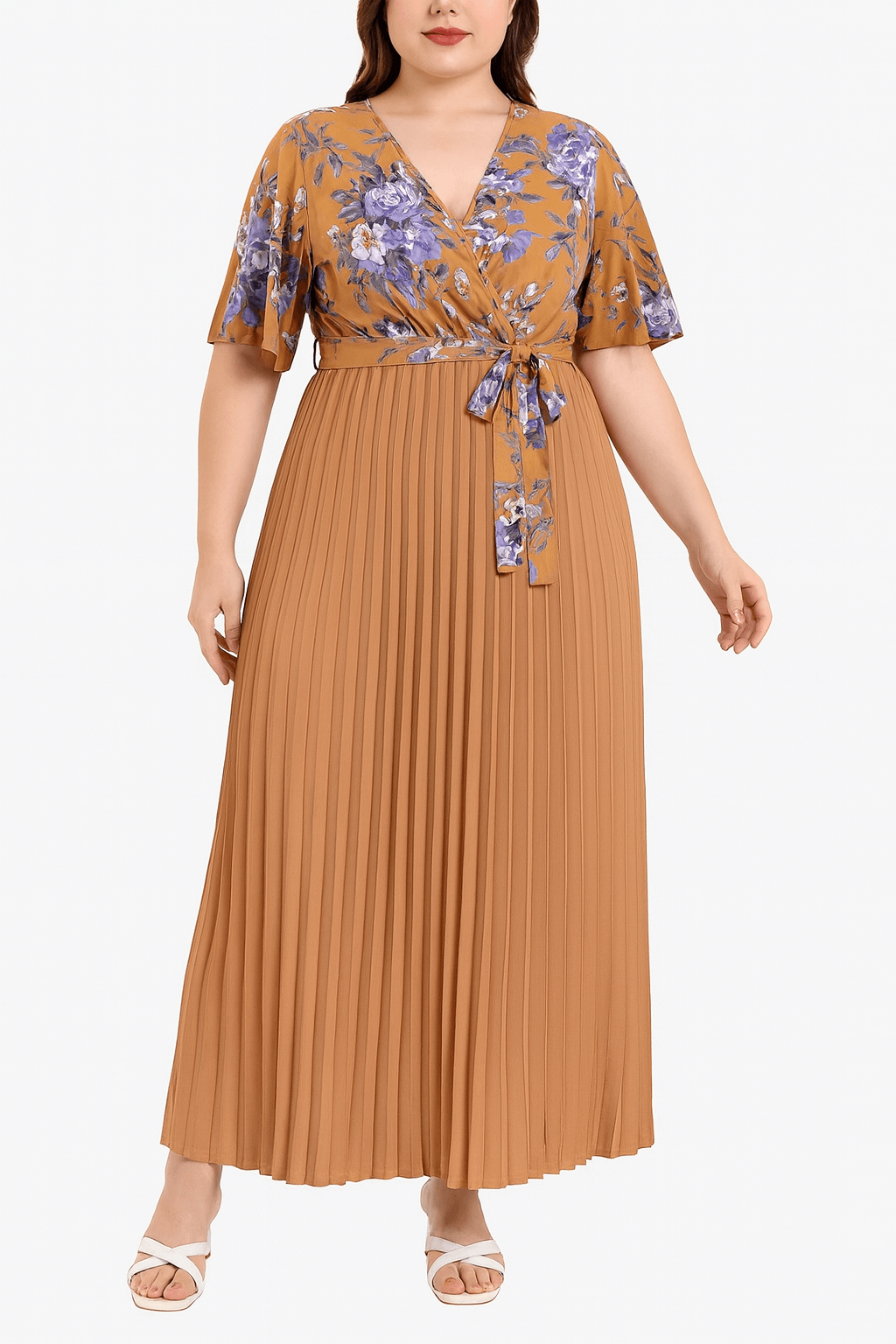 Dahlia | Belted Maxi Dress