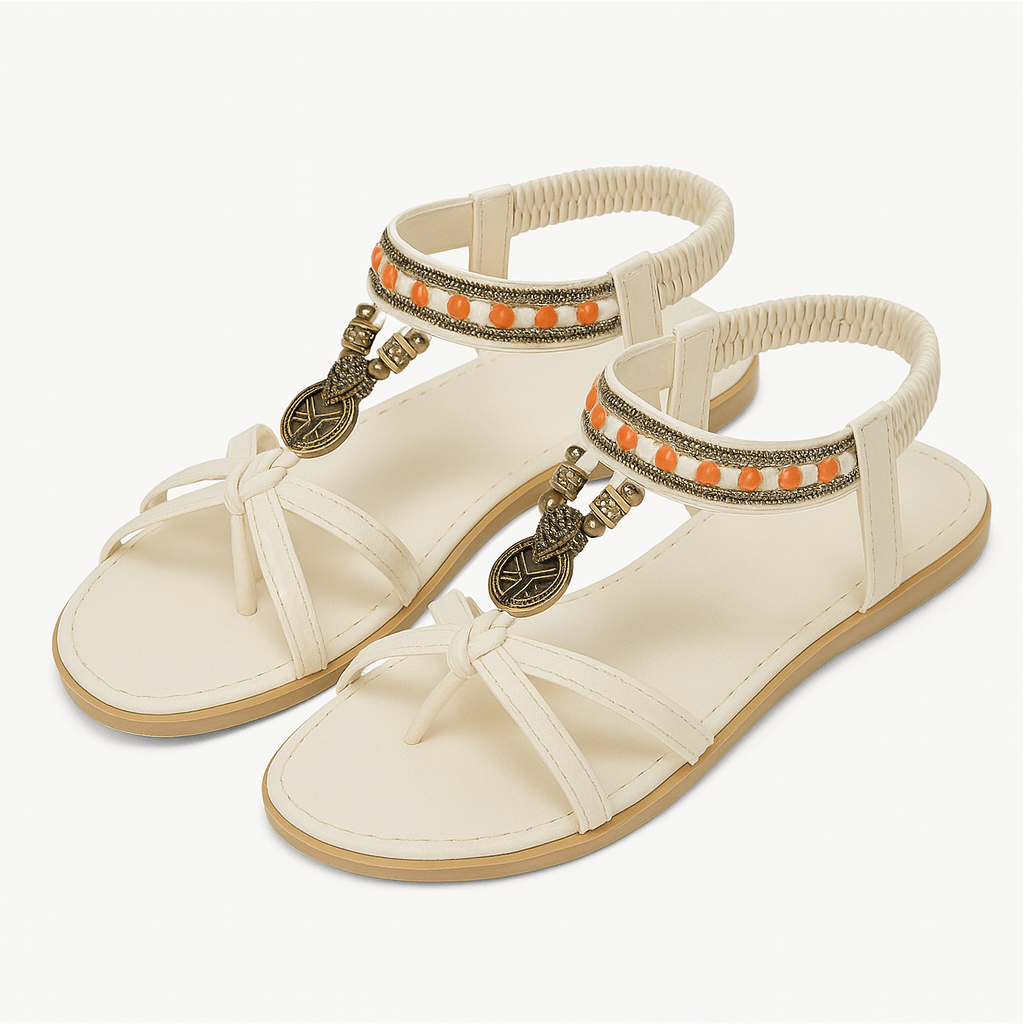 Mia | Beaded Summer Sandals