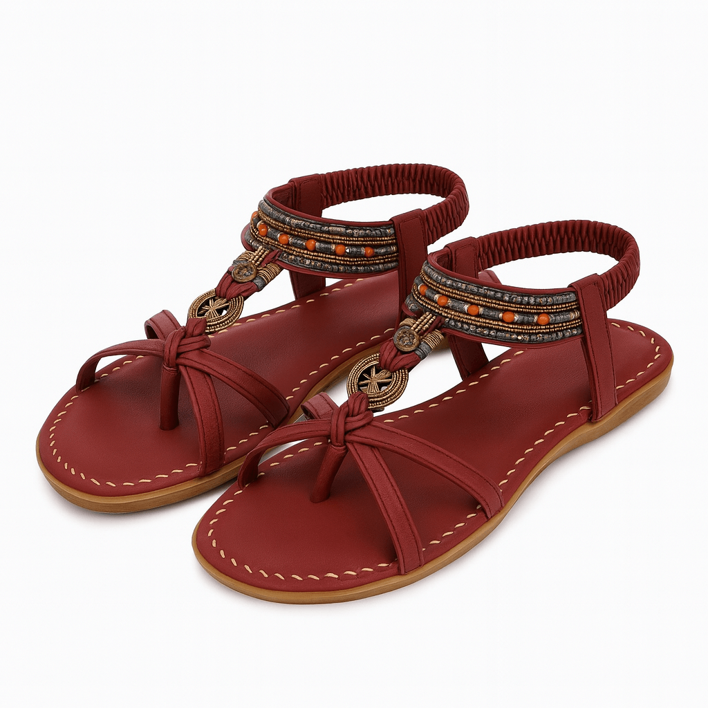 Mia | Beaded Summer Sandals