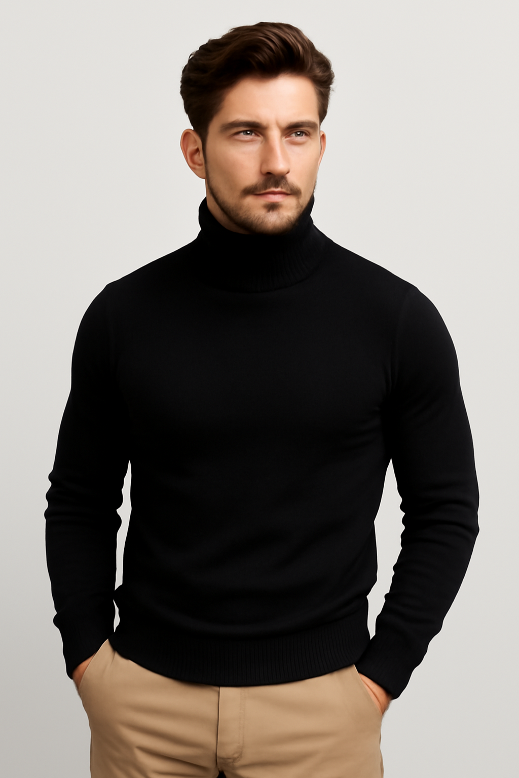 Xavier | Timeless Men's Turtleneck Sweater