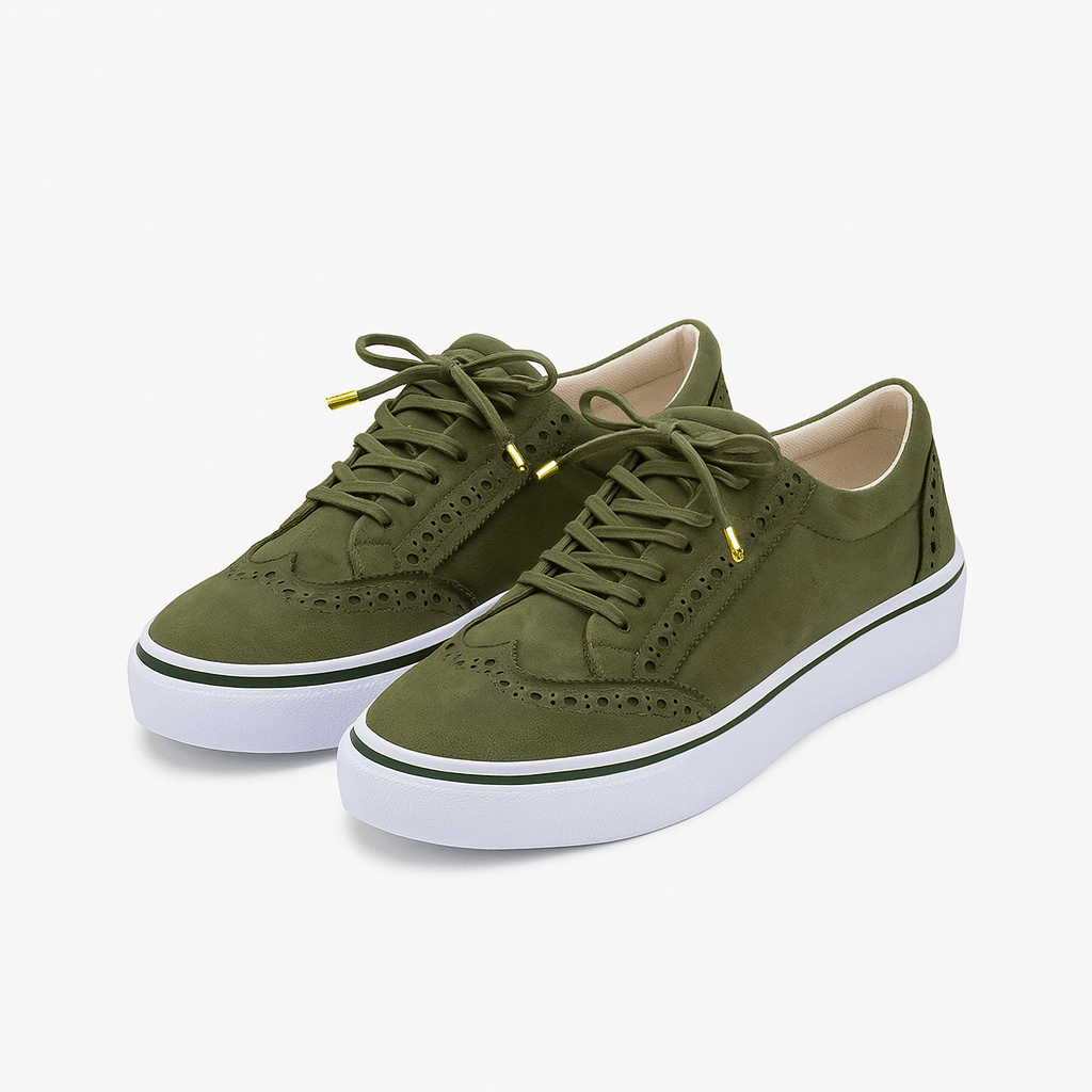 Nerise – Lace-Up Platform Casual Sneakers